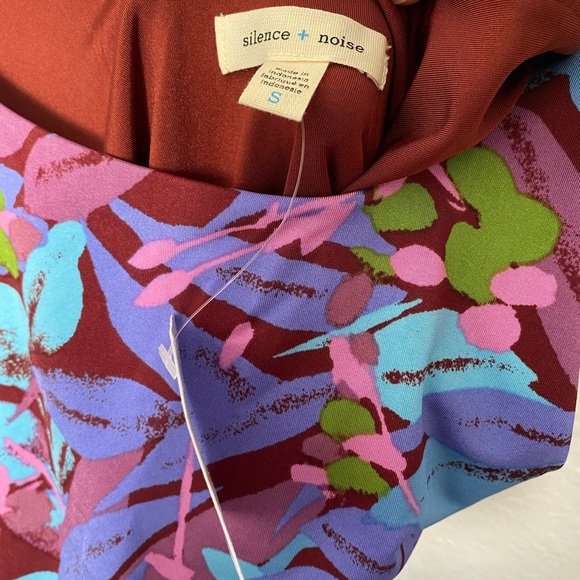 NWT UO Floral Bodycon Dress - Picture 4 of 6